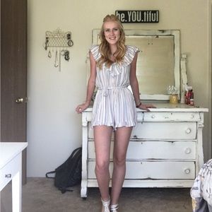 Stripped Romper